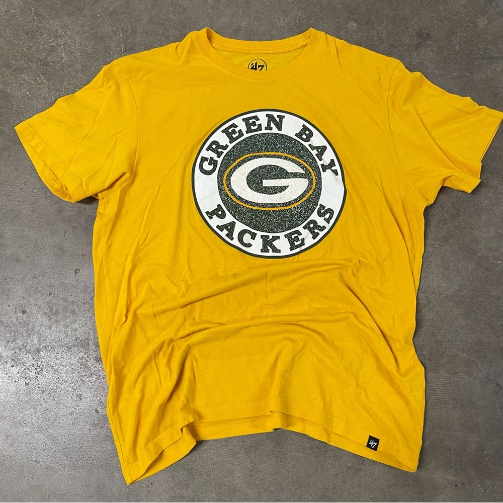 47 Men's Yellow Green Bay Packers T-Shirt